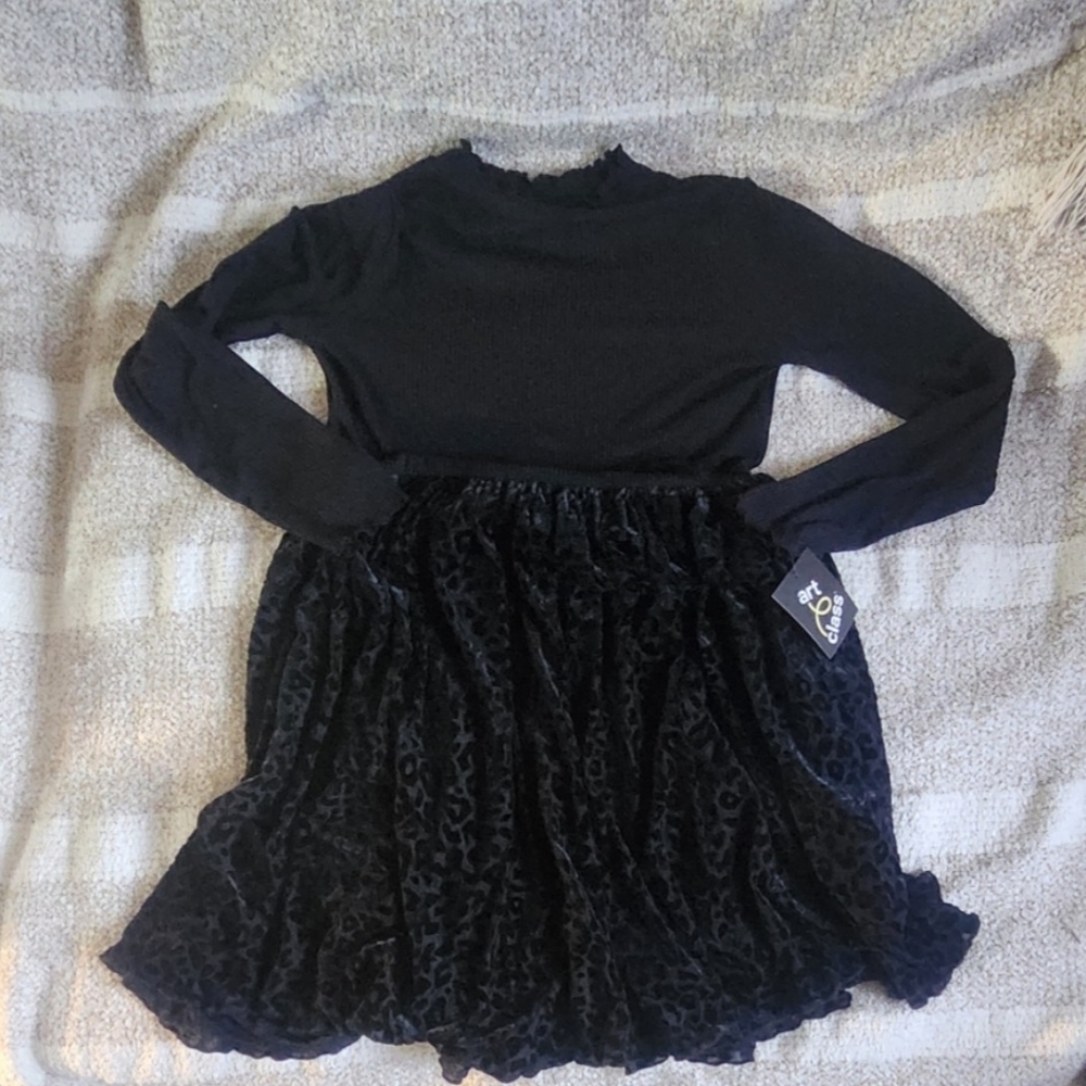 Elegant Black Kids Dress